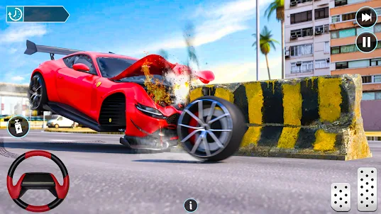 car crash simulator: รถชนเกม