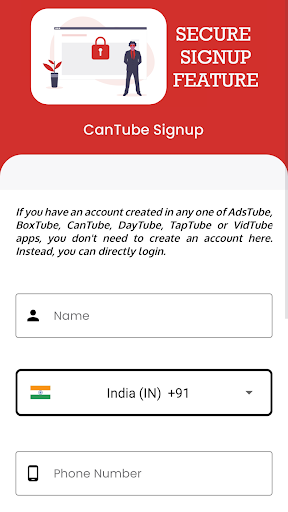 CanTube - Earn Watching Ads Screen 3