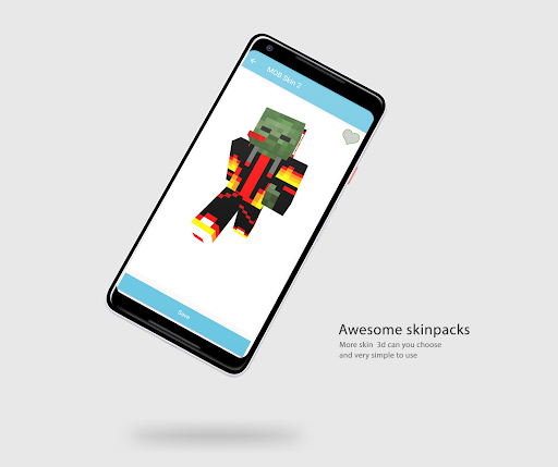 Android application Mob Skins for Minecraft screenshort