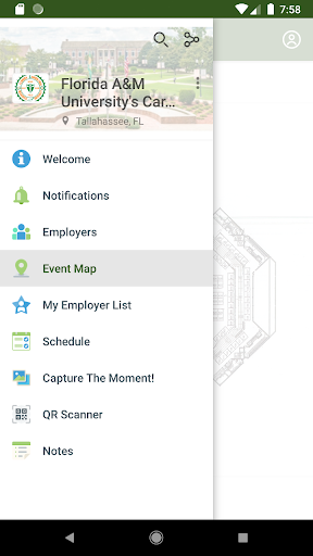 Android application FAMU@CareerExpo screenshort