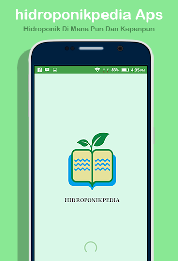 Android application HIDROPONIKPEDIA screenshort