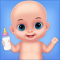 kids baby care and dress up game