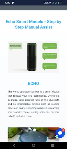 Echo Setup App Screen 3