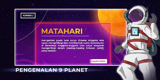 Astronomi Learning Screen 2