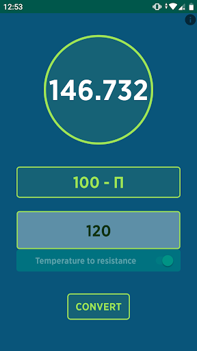 Resistance-Temperature. Calibr Screenshot 3 - AppWisp.com