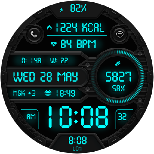 DIGI SONOMULA WS162 Watch face Download on Windows