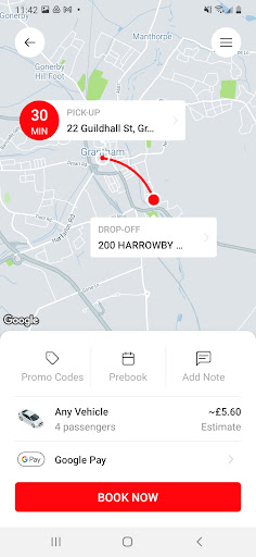 CB Taxis Screen 3