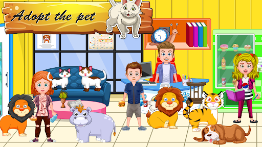 My Family Town: Animal Shelter Screen 2