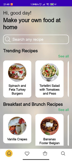 Tasty recipes and Meal Planner