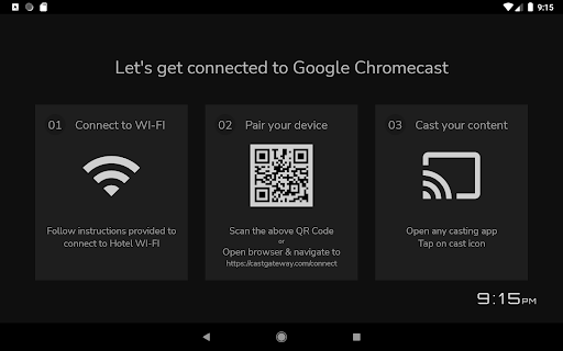 Cast Connect Screen 3