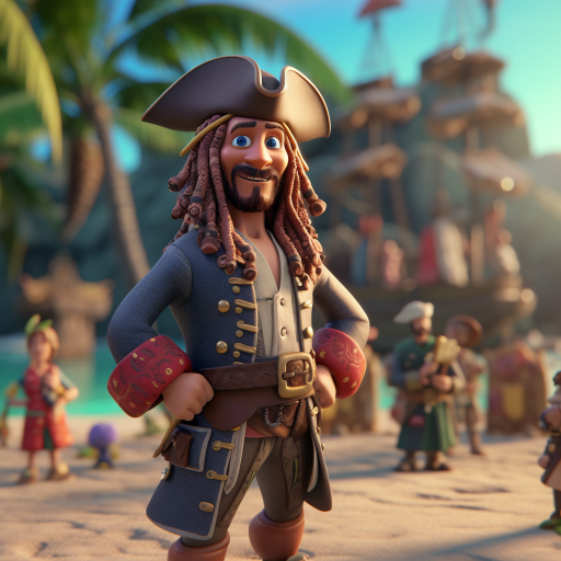 Pirate Polygon Caribbean Sea Header - AppWisp.com