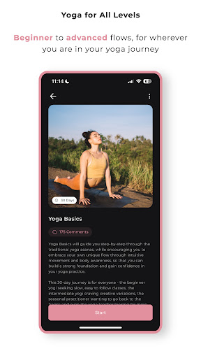 Screenshot of Jess Yoga: Move Breathe Flow
