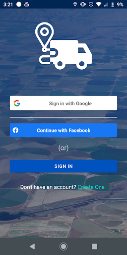 Android application LoadTrackr screenshort