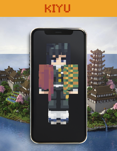 Skins Kimetsu For Minecraft Yaiba