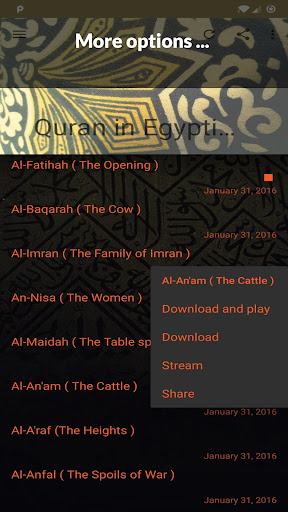 Quran in Egyptian Screen 2