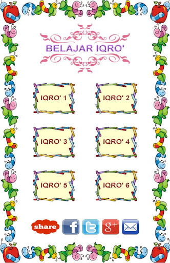 Belajar Iqro dengan Audio Screen 2