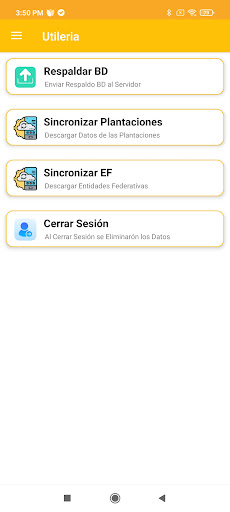 Android application Más Banano screenshort