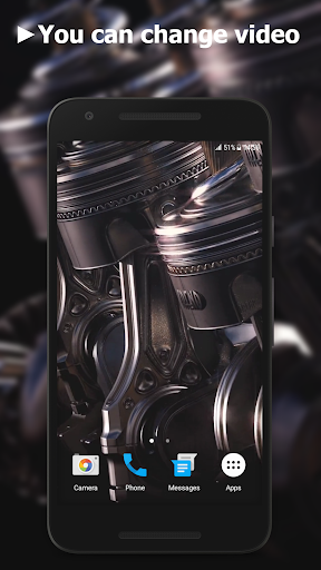 Engine Video Live Wallpaper Screen 2