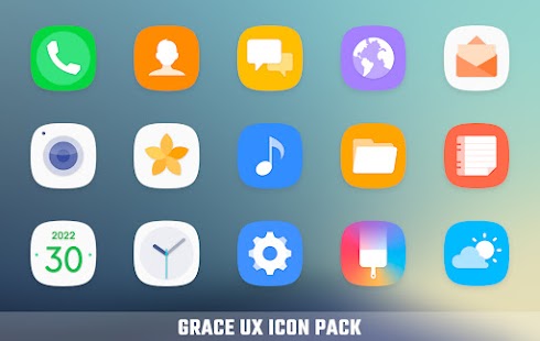 Grace UX - Icon Pack Captura de tela