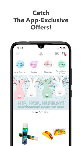 Android application ShopTeaForThree screenshort