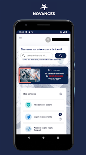 Android application iNovances screenshort