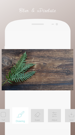 Android application Blur and Pixelate screenshort