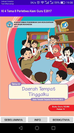 Kl 4 Tema 8 Daerah Tempat Tinggalku Guru E2017