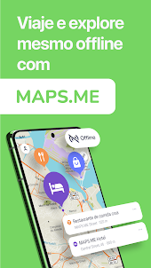 MAPS.ME: Nav GPS mapas offline