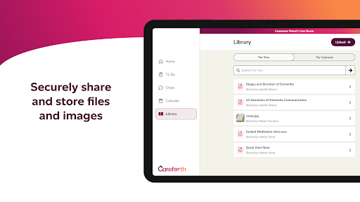 Careforth for Caregivers
