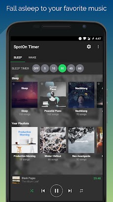 SpotOn - Sleep & Wake Timer for Spotifyのおすすめ画像2