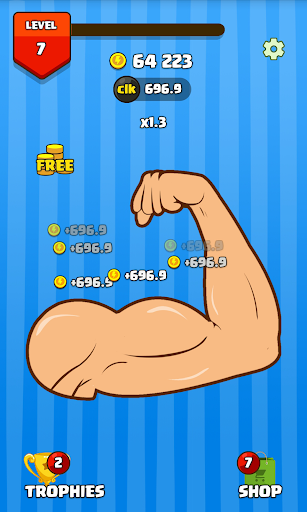 Tap Biceps - Clicker Screen 2