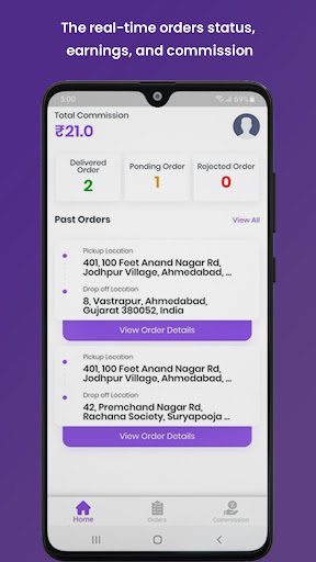 CountMee Delivery Partner Screen 2