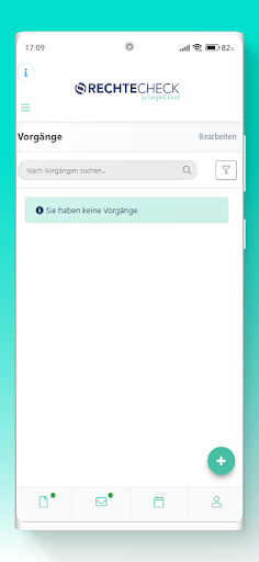 RECHTECHECKbyLEGALCLOUD Screen 3
