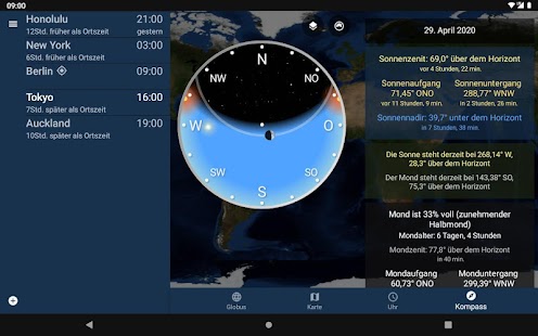 TerraTime Pro Weltzeituhr Screenshot