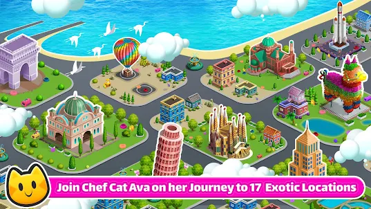 Chef Cat Ava™ Cooking Mania