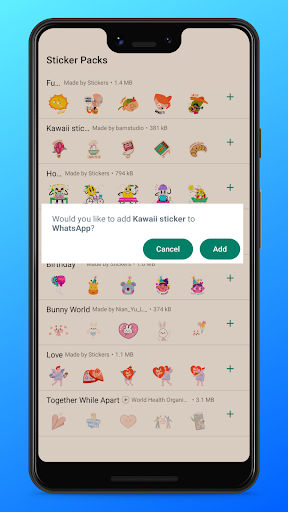 Sticker Hive Screen 2