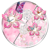 Luxury Pink Diamonds Theme icon