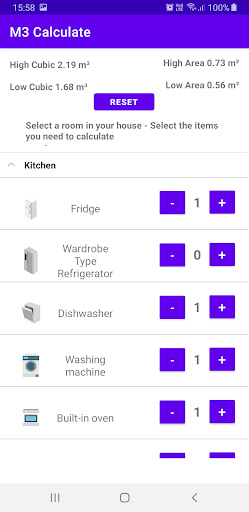 Self Storage Calculator Screen 3