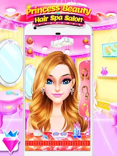 Princess Salon - Dress Up Make - Screenshot 1