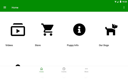 Screenshot of QBN App