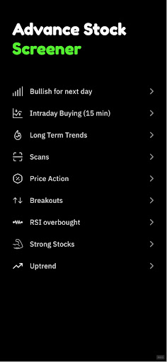 Bottom Street  Stock Screener