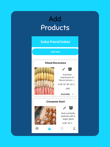 Bake Friend Baker Screen 2