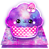 Tasty Cupcake Galaxy Keyboard Theme icon