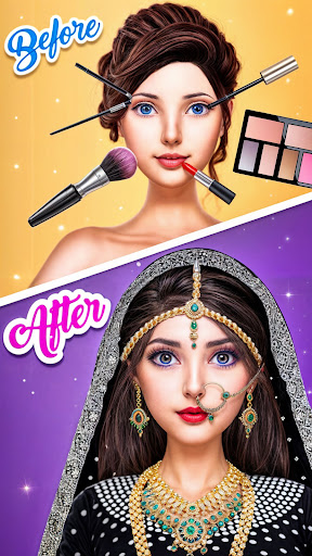 Girls Indian Wedding Dress Up 2