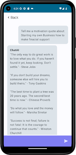 ChatBot Assistant Screen 2