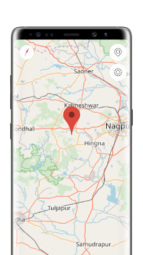 Nagpur Offline Map Screen 3