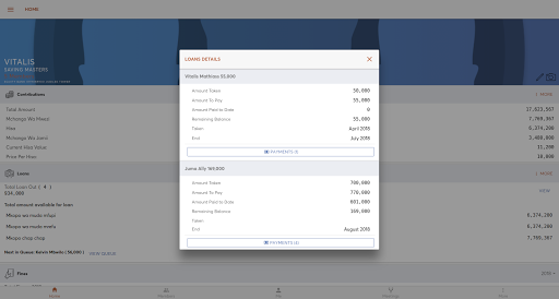 Group Savings Screen 3
