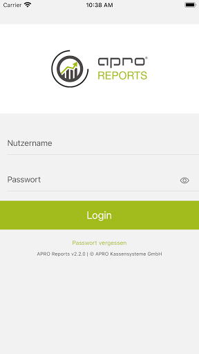 Android application Reports by APRO screenshort