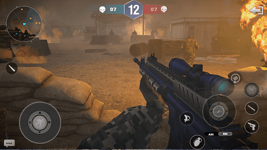 Special counterattack - Team FPS Arena shooting screenshots apk mod 5