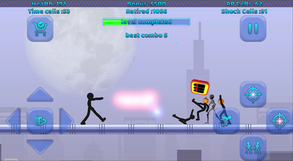 #2. Cyber Stickman Hunter (Android) 由: Johann Stoltz